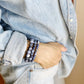 Blue Sodalite gemstone Beaded Bracelets (6mm, 8mm, 10mm)