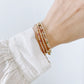 3MM Tourmaline + Gold Filled Bracelet