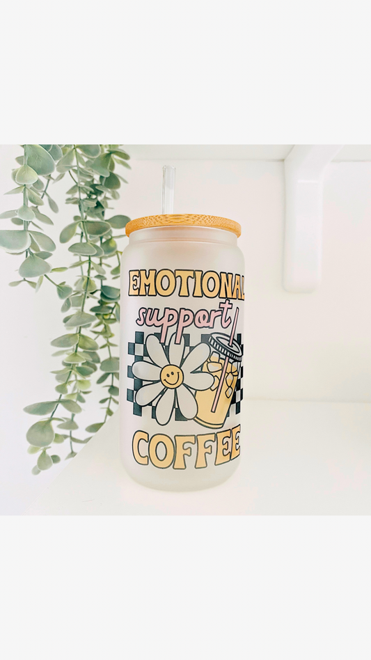 Emotional Support Coffee - Libbey Glass