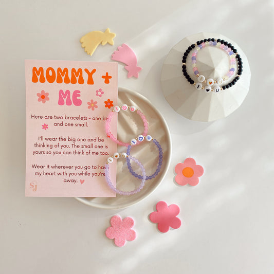 Mommy + Me - I ♥ U Bracelets