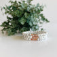 Howlite + Rose Gold bead bracelet