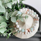✨  Best Seller ✨ White Marble Howlite + Amazonite Gemstone Bracelet