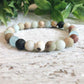 Bohemian Amazonite bead bracelet  - 8 MM